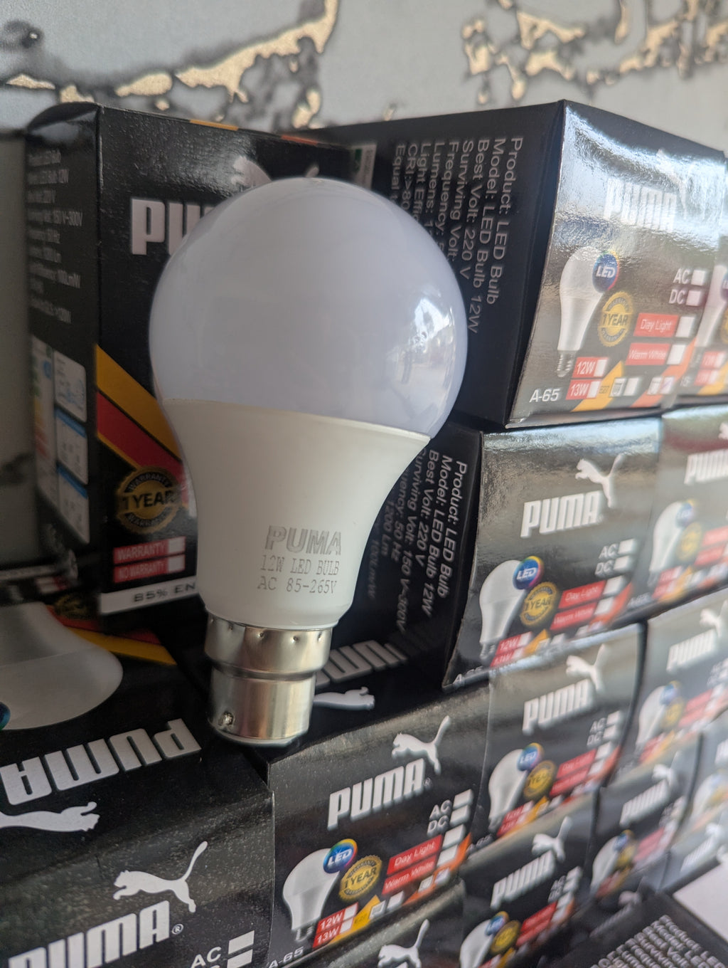 12W LED Bulb 12 PCS